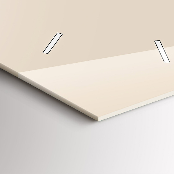 Vertikale Uhr mit motiv Wolfskopf