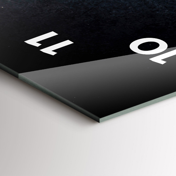 Vertikale Uhr Gemüse