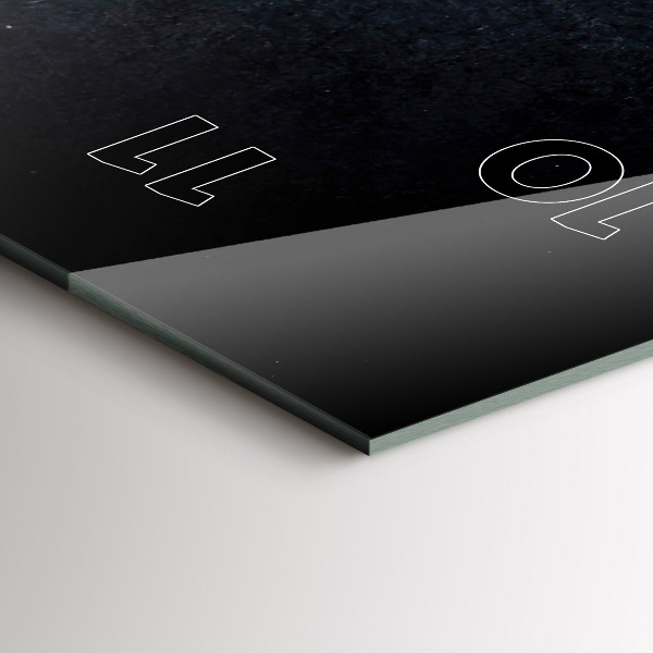 Vertikale Uhr Gemüse