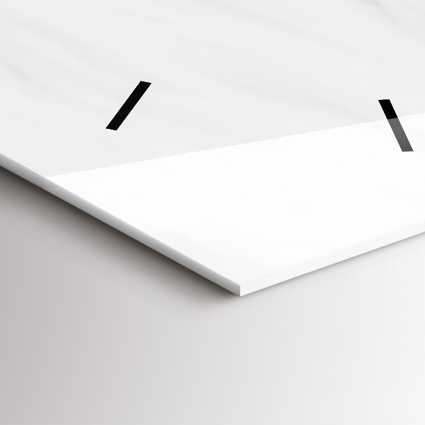 Vertikale Uhr mit motiv Schlafende kleine Katze