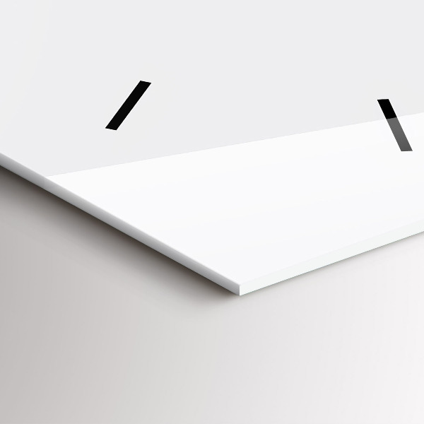 Vertikale Uhr mit motiv Silhouette eines Panthers