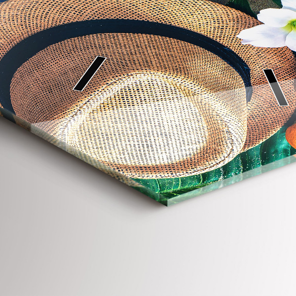 Vertikale Uhr mit motiv Urlaubs-Accessoires