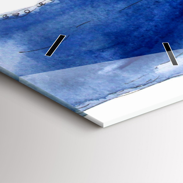 Vertikale Uhr Frauen-Nadeln