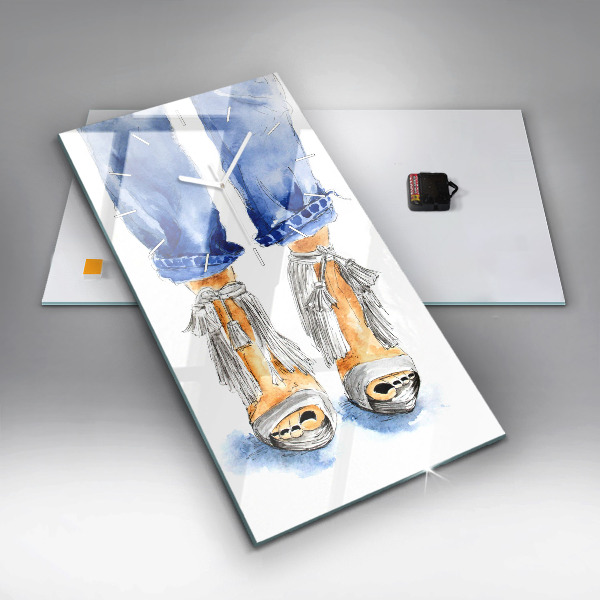 Vertikale Uhr Frauen-Nadeln