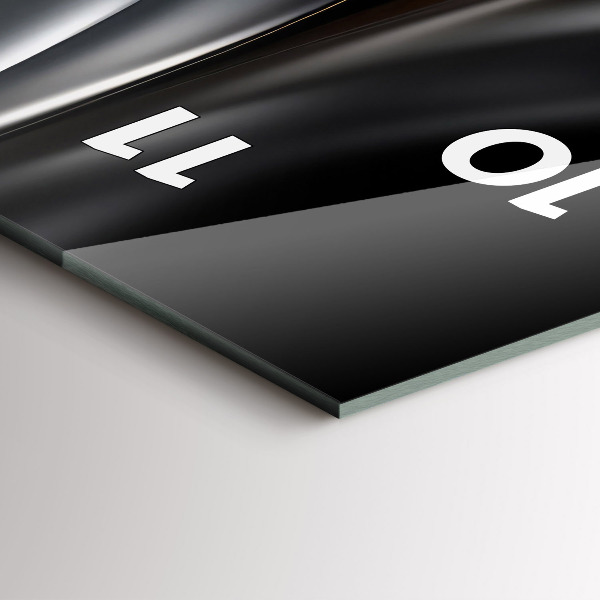 Vertikale Uhr Abstraktion