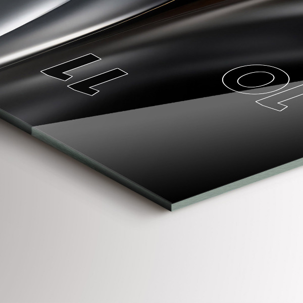 Vertikale Uhr Abstraktion