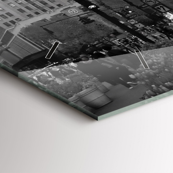 Horizontale Uhr Manhattan und Taxis