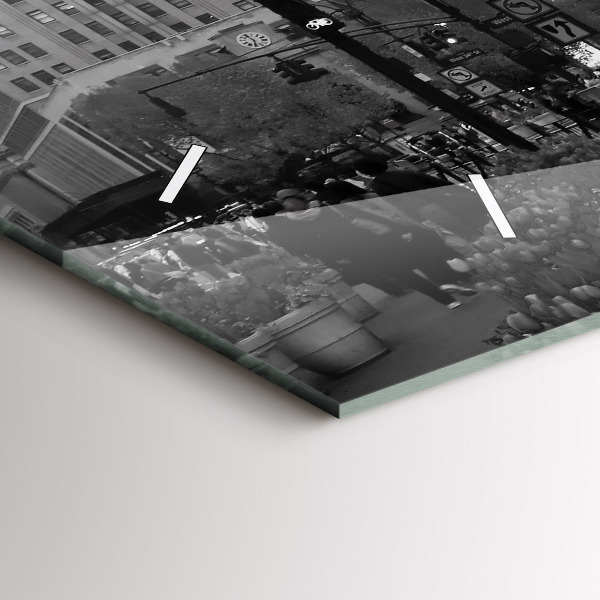 Horizontale Uhr Manhattan und Taxis