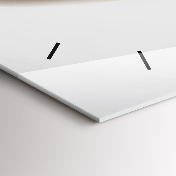 Horizontale Uhr Abstrakte Linien