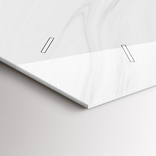 Horizontale Uhr mit motiv Dekorativer Marmor