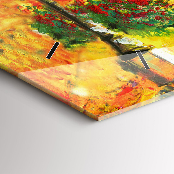 Horizontale Uhr Rialtobrücke in Venedig