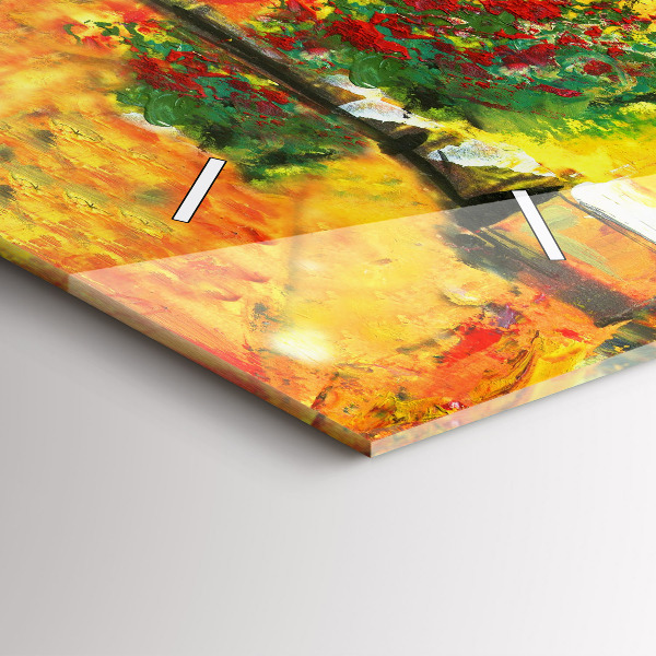 Horizontale Uhr Rialtobrücke in Venedig