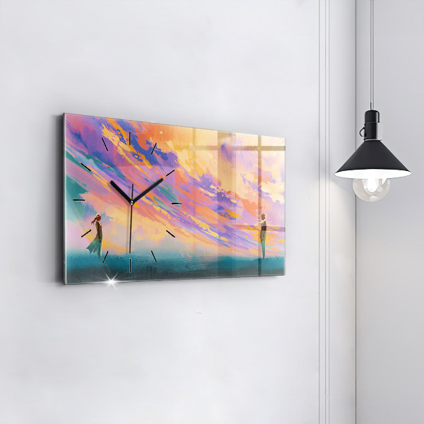 Horizontale Uhr Platonische Liebe