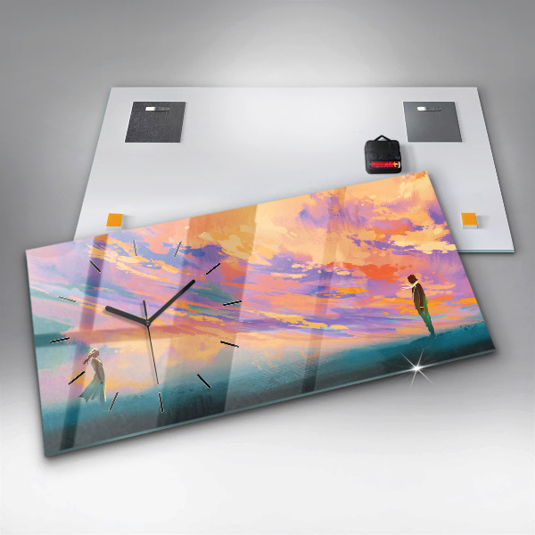 Horizontale Uhr Platonische Liebe