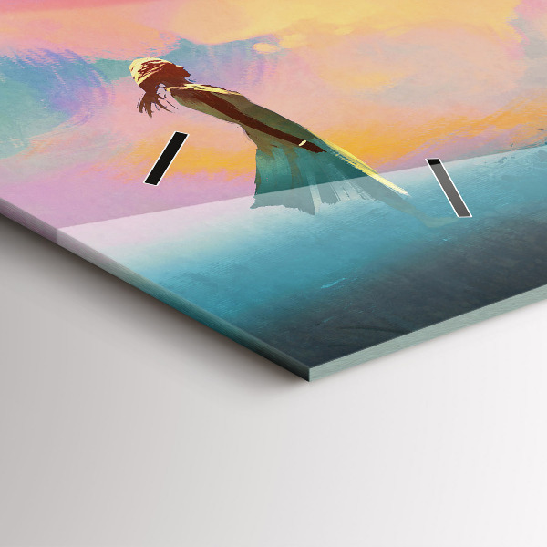 Horizontale Uhr Platonische Liebe