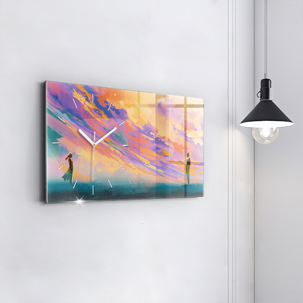 Horizontale Uhr Platonische Liebe