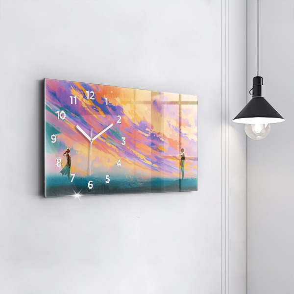 Horizontale Uhr Platonische Liebe