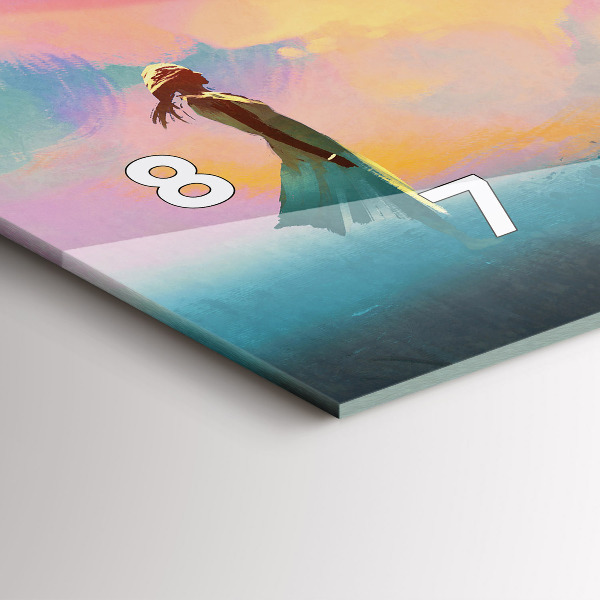 Horizontale Uhr Platonische Liebe