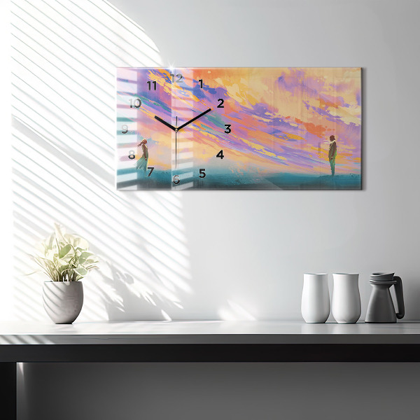 Horizontale Uhr Platonische Liebe