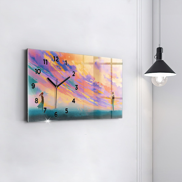 Horizontale Uhr Platonische Liebe