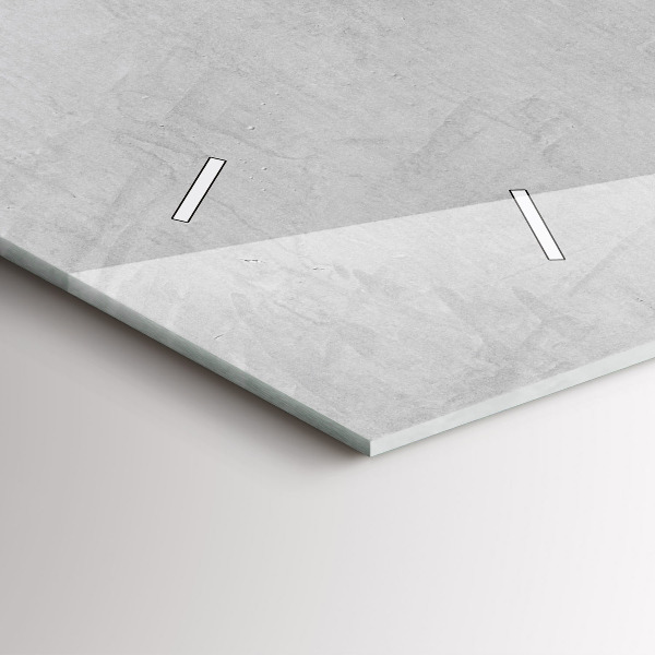 Horizontale Uhr Steinmauer