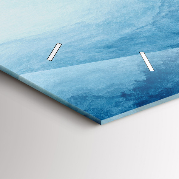 Horizontale Uhr Wasser abstrakt