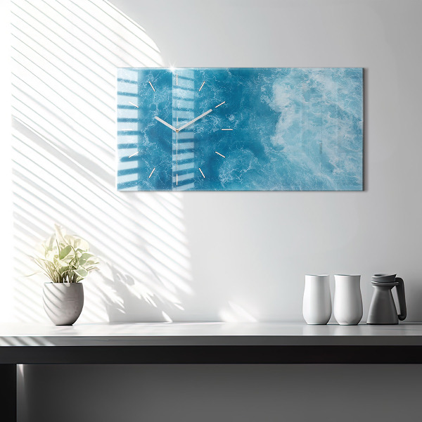 Horizontale Uhr Meerwasser