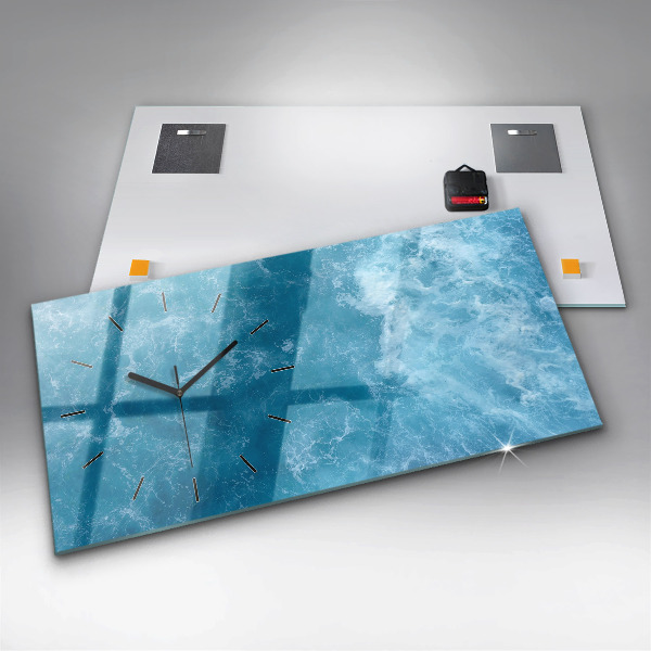 Horizontale Uhr Meerwasser