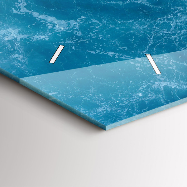 Horizontale Uhr Meerwasser