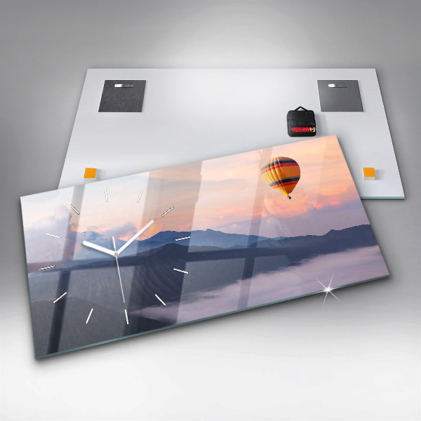 Horizontale Uhr Schöne Landschaft