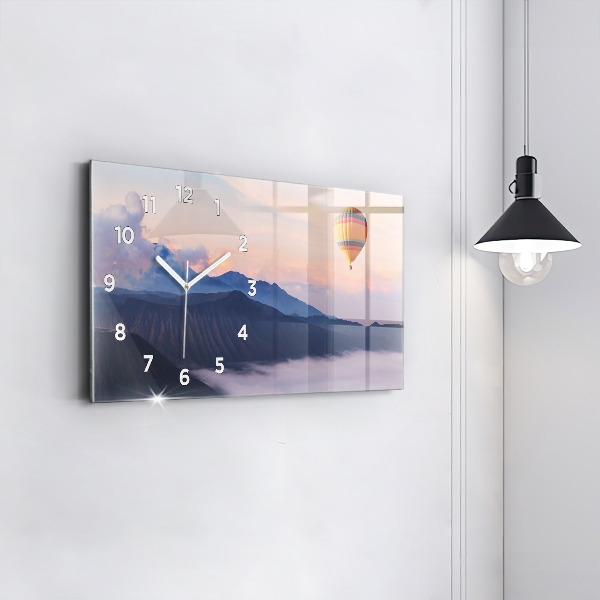 Horizontale Uhr Schöne Landschaft