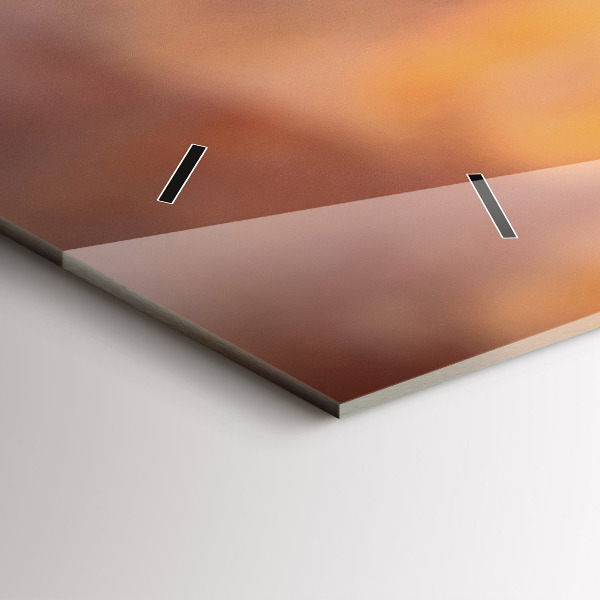 Horizontale Uhr Weinglas