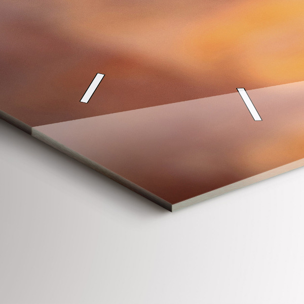 Horizontale Uhr Weinglas