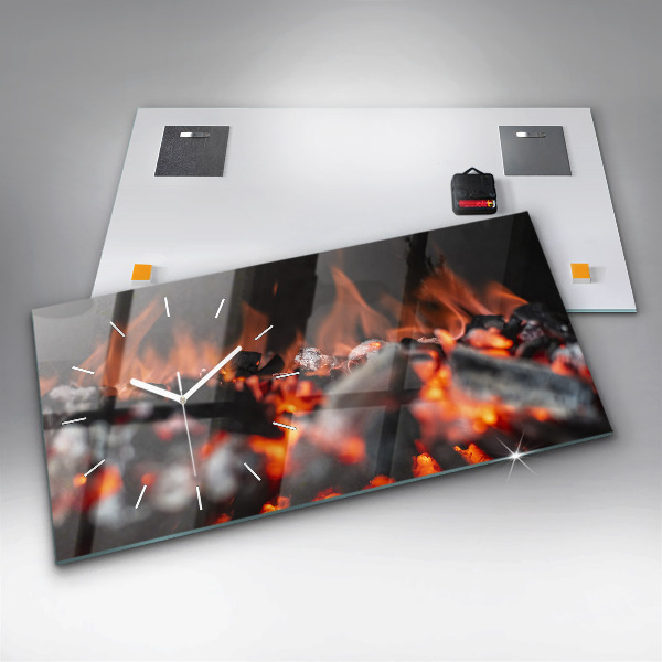 Horizontale Uhr Raster