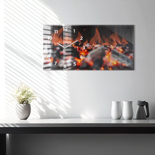 Horizontale Uhr Raster