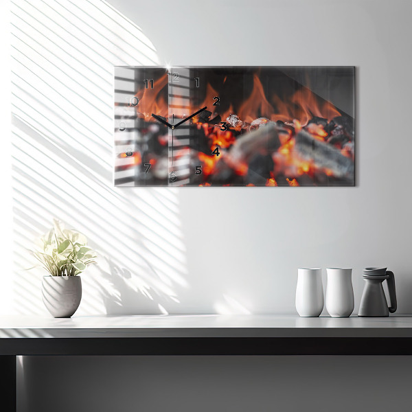 Horizontale Uhr Raster