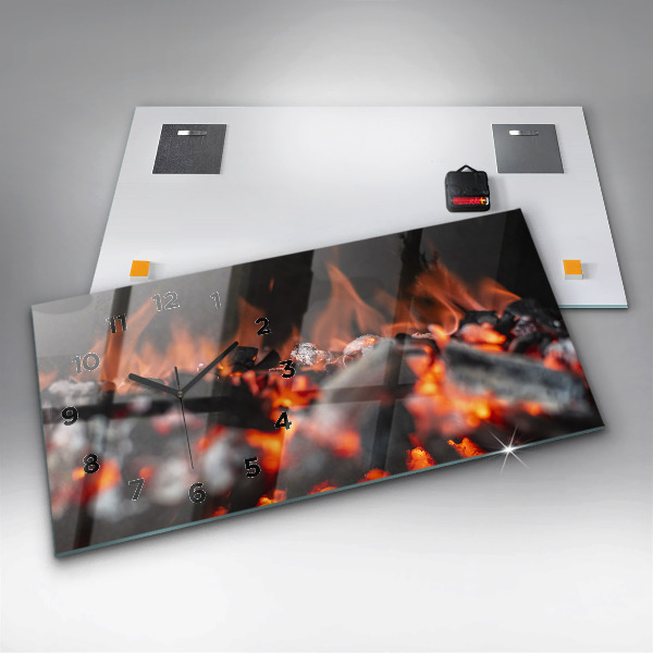 Horizontale Uhr Raster