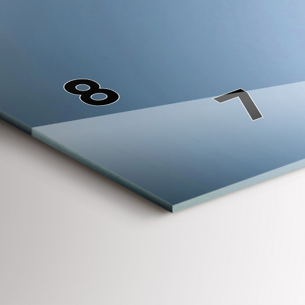 Horizontale Uhr mit motiv Weinglas