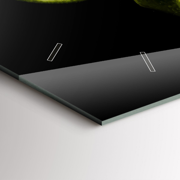 Horizontale Uhr Limetten