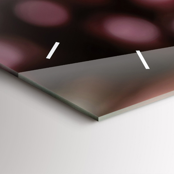 Horizontale Uhr Glas Rotwein