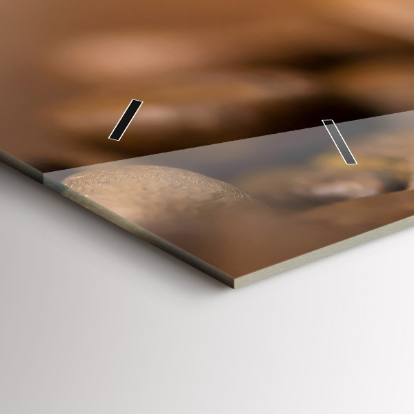 Horizontale Uhr Abstrakte Farben