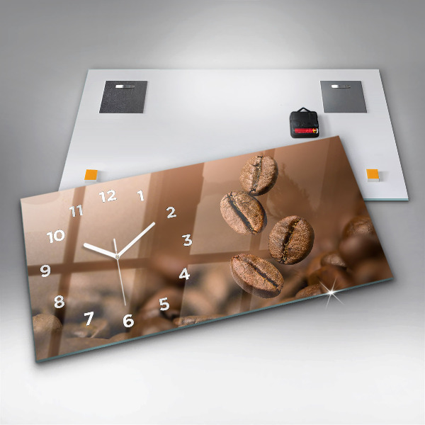 Horizontale Uhr Abstrakte Farben