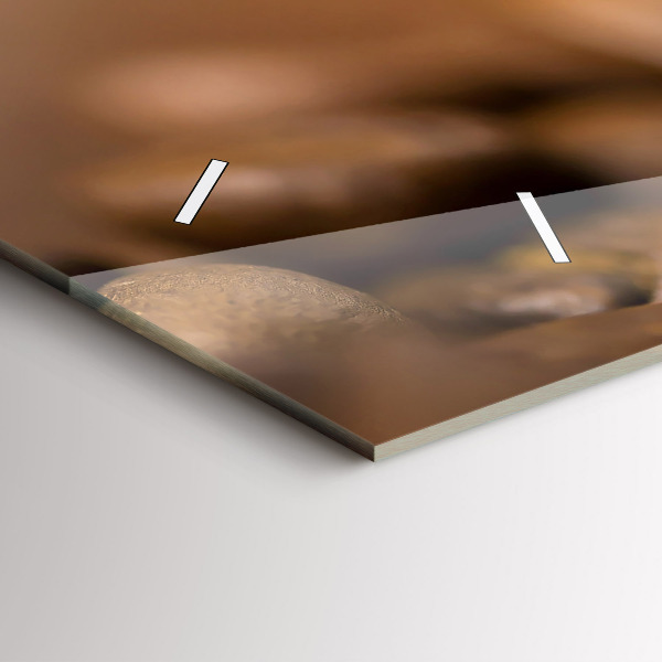 Horizontale Uhr Abstrakte Farben