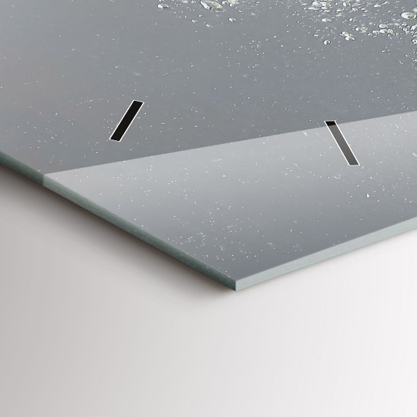 Horizontale Uhr Zitrusfrüchte im Wasser