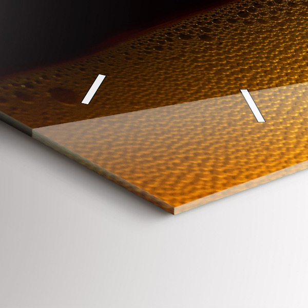 Horizontale Uhr mit motiv Orangensaft