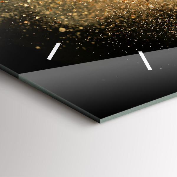 Horizontale Uhr mit motiv Verstreute Gewürze