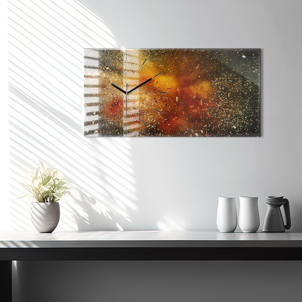 Horizontale Uhr Abstraktion der Gewürze