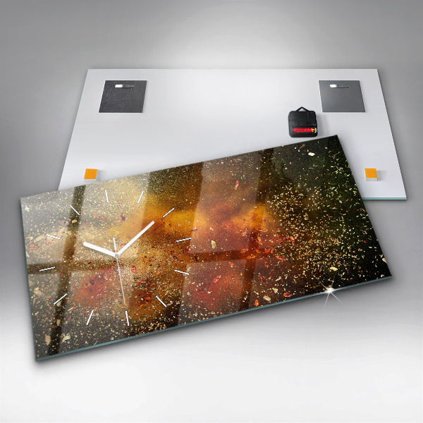 Horizontale Uhr Abstraktion der Gewürze