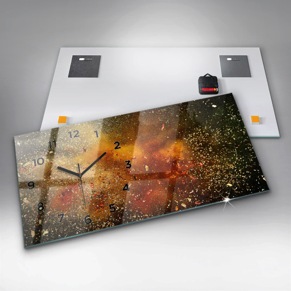 Horizontale Uhr Abstraktion der Gewürze