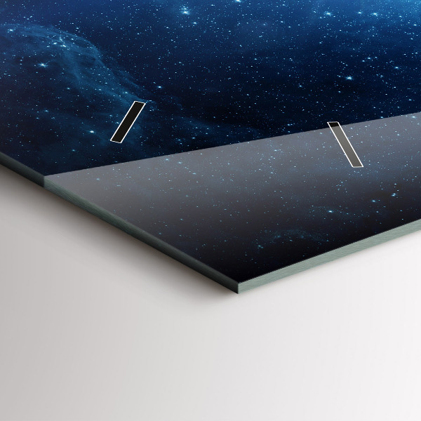 Horizontale Uhr Erde und die Galaxie - NASA